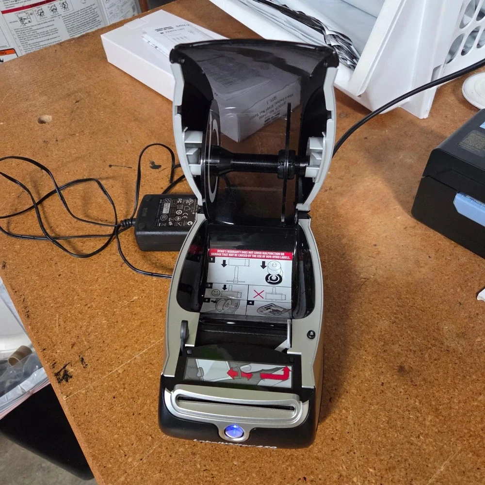 DYMO LabelWriter 450 Thermal Printer Black/Silver Excellent 1750110 USB